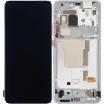 Xiaomi Poco F2 Pro İle Uyumlu Ekran Dokunmatik Çerçeveli Beyaz (Orijinal)