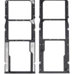 Xiaomi Redmi Note 10 İçin Uyumlu Çift Sim Kart Tepsisi  (Onyx Gri)