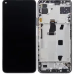Huawei P40 Lite 5G İçin Uyumlu Çerçeveli Ekran Dokunmatik (Gece ​​Yarısı Siyahı)