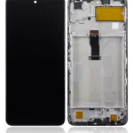 Huawei Y7A İle Uyumlu Çerçeveli Ekran Dokunmatik Orijinal