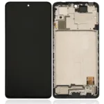 Xiaomi Redmi Note 10 Pro İle Uyumlu Çerçeveli Ekran Dokunmatik (Orijinal)