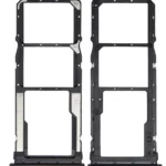 Xiaomi Redmi Note 10 Pro ile Uyumlu Çift Sim Kart Tepsisi (Onyx Gri)