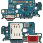 Samsung Galaxy S23 5G (S911U) (ABD Versiyonu) ile Uyumlu Sim Kart Okuyuculu Şarj Portu Kartı (Orijinal)