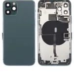 İphone 11 İle Uyumlu Kasa Kapak Set Yeşil İçi DOLU (Logolu) Orijinal Kasa