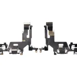 iPhone 11 ile Uyumlu Şarj Portu Flex Kablo (Kullanılan OEM Çekme) (Siyah) (Orijinal)