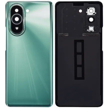 Huawei Nova 10 Pro İçin Uyumlu Kamera Lensli Arka Kapak Camı (Yeşil)