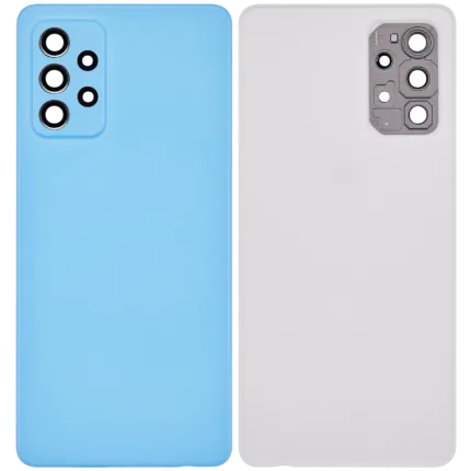 Arka kapak Camı Samsung Galaxy A72 (A725 / 2021) (Aftermarket Plus) (Awesome Blue) ile Uyumlu 4458566