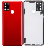 Samsung Galaxy A21S (A217 / 2020) (Aftermarket Plus) İçin Uyumlu Kamera Lensli Arka Kapak Camı...  6360598