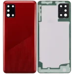 Arka kapak camı kamera lensli Samsung Galaxy A31 (A315 / 2020) (Aftermarket Plus) ile uyumludur...  5958416