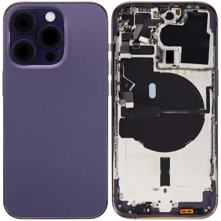 Arka Muhafaza W/Küçük Önceden Yüklenmiş iPhone 14 Pro ile Uyumlu (ABD Versiyonu) (Logo Yok) (Satış Sonrası... 1899933
