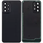 Arka Kapak Camı Uyumlu Samsung Galaxy A23 5G (A236 / 2022) (Siyah)  6199503