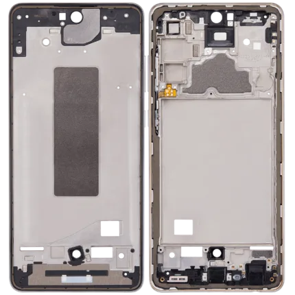 Samsung Galaxy A72 (A725 / 2021) ile Uyumlu Orta Çerçeve Muhafaza (Harika Beyaz) 4466343