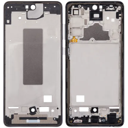 Samsung Galaxy A72 (A725 / 2021) ile Uyumlu Orta Çerçeve Muhafaza (Harika Siyah) 4465232