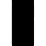 ds fsdf Huawei Mate 50 İçin Uyumlu Çerçeveli OLED Düzeneği (Orijinal OEM) (Gümüş)