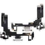 iPhone 14 ile Uyumlu Şarj Portu Flex Kablo (Kullanılan OEM Çekme) (Starlight) (Orijinal)