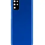 Samsung Galaxy S20 Plus İçin Uyumlu Kamera Lensli Arka Kapak Camı (Servis Paketi) (Aura Mavi)  1816608
