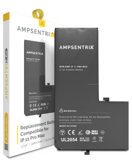 iPhone 11 Pro Max (AmpSentrix Pro) ile Uyumlu Yedek Pil 5124055