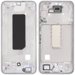Samsung Galaxy A34 (A346 / 2023) (Gümüş) ile Uyumlu Orta Çerçeve Muhafaza  5750659