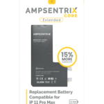 IPhone 11 Pro Max ile Uyumlu Yedek Pil (Punta Kaynağı Gerekli) (AmpSentrix Core Extend... 5120722