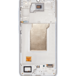 Samsung Galaxy A35 5G İle Uyumlu Çerçeveli  Ekran Dokunmatik (Orijinal) (A356 / 2024) (Iceblue)