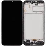 Samsung Galaxy M30S İle Uyumlu Çerçeveli Ekran Dokunmatik (Orijinal) (M307 / 2019)