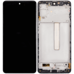 Samsung Galaxy M53 5G İle Uyumlu Çerçeveli Ekran Dokunmatik (Orijinal) (M536 / 2022)