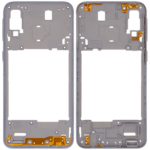 Samsung Galaxy A40 (A405 / 2019) (Aftermarket Plus) (Beyaz) ile Uyumlu Orta Çerçeve Muhafaza  5666223