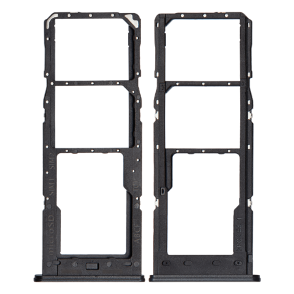 Samsung Galaxy A23 5G İçin Uyumlu Çift Sim Kart Tepsisi (A236 / 2022) (Siyah)