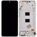 Xiaomi Redmi Note 13 4G ile Uyumlu Çerçeveli Ekran Dokunmatik (A Kalite) (Nane Yeşili)