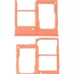 Samsung Galaxy A20e ile Uyumlu Çift Sim Kart Tepsisi (A202 / 2019) (Mercan)
