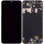 Samsung Galaxy A20 (A205 / 2019) (F Versiyonu) (Servis Paketi) İçin Uyumlu Çerçeveli OLED Montajı ...  6533914