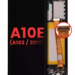 Samsung Galaxy A10E (A102 / 2019) (Aftermarket Plus) (Tüm Renkler) İçin Uyumlu Çerçeveli LCD Düzeneği...  7108301