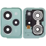 Arka Kamera Lensi Braketli / Çerçeveli Uyumlu Xiaomi Redmi Note 12 Pro Speed ​​(Yeşil) / Poco X...