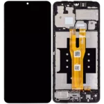 Samsung Galaxy A06 İle Uyumlu Çerçeveli Ekran Dokunmatik (Orijinal) (A065 / 2024)