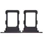iPhone 16 Pro Max ile Uyumlu Tek Sim Kart Tepsisi (Siyah Titanyum)