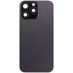 İphone 16 Pro Max İle Uyumlu Arka Cam Kapak Çelik Plakalı Kablosuz NFC Şarjlı MagSafe Mıknatıslı