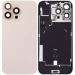 İphone 16 Pro Max İle Uyumlu Arka Cam Kapak Çelik Plakalı Kablosuz NFC Şarjlı MagSafe Mıknatıslı