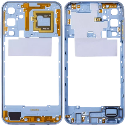 Samsung Galaxy A15 (A155 / 2023) (İyimser Mavi) ile Uyumlu Orta Çerçeve Muhafaza 6680566