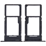 Samsung Galaxy A16 4G ile Uyumlu Çift Sim Kart Tepsisi (A166 / 2024) (Siyah)