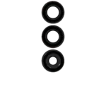 Arka Kamera Lensi (Sadece Cam) Yapışkanlı Samsung Galaxy A25 5G (A256 / 2023) (3 Pi...