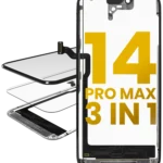 3'ü 1 arada (OCA Önceden Yüklenmiş Cam + Çerçeve) iPhone 14 Pro Max (OCA Master) ile Uyumlu 1681066