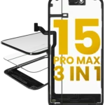 3'ü 1 arada (OCA Önceden Yüklenmiş Cam + Çerçeve) iPhone 15 Pro Max (OCA Master) ile Uyumlu 685610