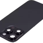 İphone 16 Pro İle Uyumlu Arka Cam Kapak Çelik Plakalı Kablosuz NFC Şarjlı MagSafe Mıknatıslı