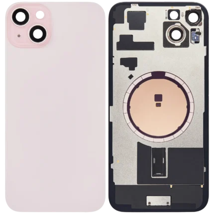 MagSafe Mıknatıslı Çelik Plakalı Arka Cam Önceden Takılmış iPhone 15 Plus ile Uyumlu (Logo Yok... 1116678