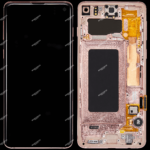 Samsung Galaxy S10 İle Uyumlu Ekran Dokunmatik Çerçeveli (Flamingo Pembesi)